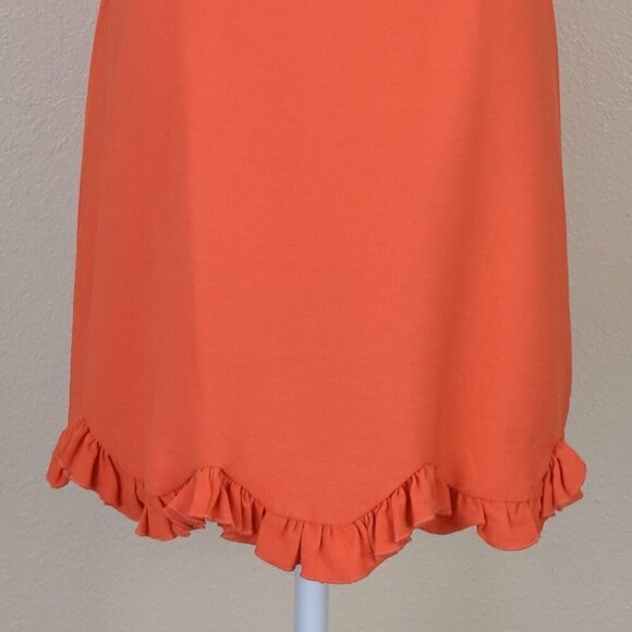 Finders Keepers Chiquita Ruffle Orange Mini Dress - 4 - Picture 4 of 11